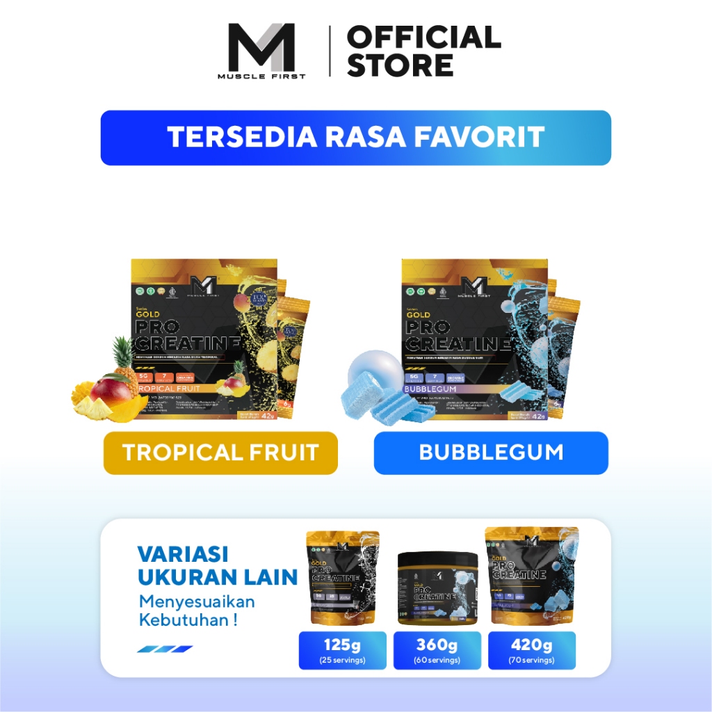 Jual [BUNDLE] MUSCLE FIRST Casein 2Lbs + Creatine Box - Suplemen ...