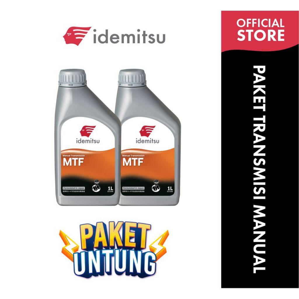 Jual PAKET OLI IDEMITSU MTF (1L) 2 BOTOL | Shopee Indonesia