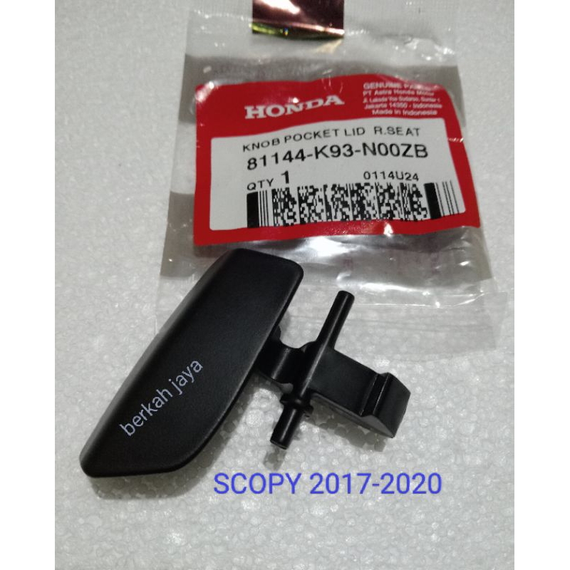 Jual 81144-K93-N00 TARIKAN LACI/TANGKAI LACI SCOPY 2017-2020 ORI AHM ...