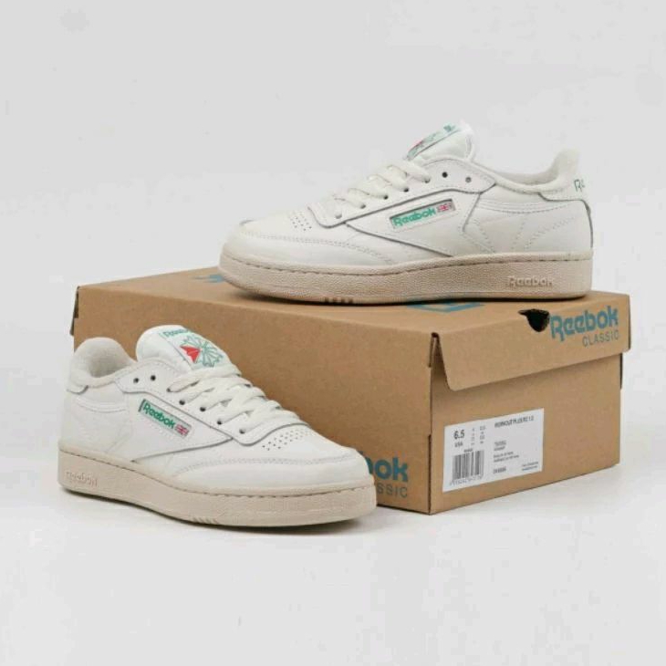 Jual Reebok Club C85 Vintage Beige | Shopee Indonesia