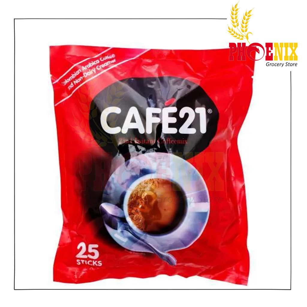 Jual Kopi cafe 21 2 in 1 instant coffee mix 12 g X 25 sachet 300 Gram ...