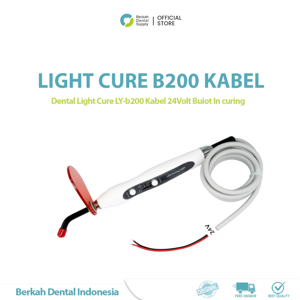 Jual Dental Light cure LYb200 kabel 24volt Built In Curing Shopee