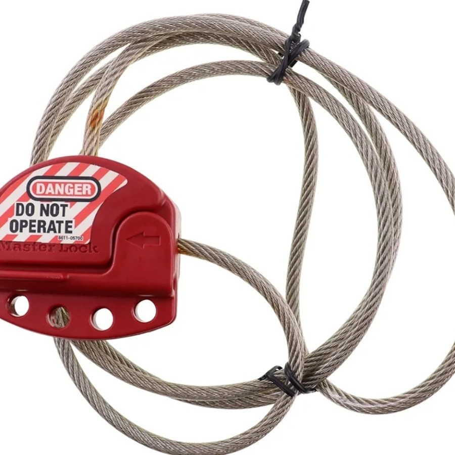Jual buruan beli]] Adjustable Lockout Tagout Steel Cable with Vinyl ...