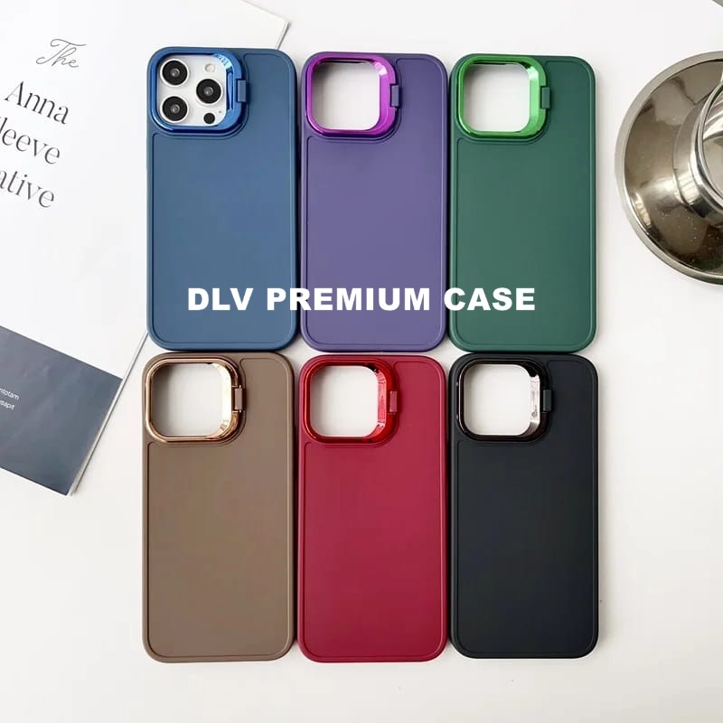 Jual VIVO Y50 CASE LUXURY LENS HOLDER STAND CAMERA CASE MACARON