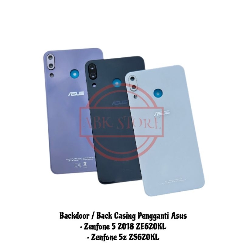 thumbnail image 2 of TPU Silicone Case + Tempered Glass Screen Protector For ASUS Zenfone 5Z ZS620KL – Clear, Ultra Slim, 360 Protection 2 of 6
