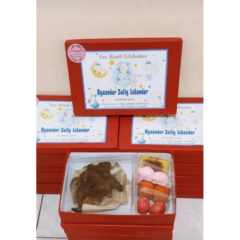 Jual Hampers manyue paket komplit ayam negeri satu bulan bayi/manyue ...