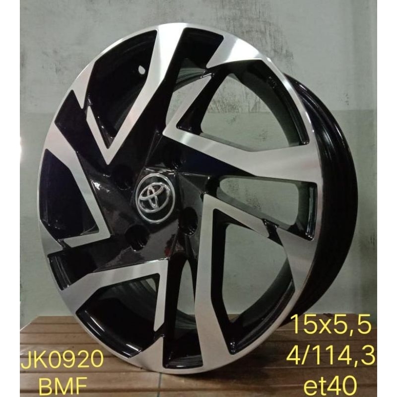 Jual Velg Rep BARU! Avanza Veloz Facelift Ring 15 BONUS ban 185 65 R15 ...