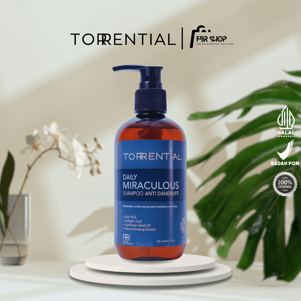 Jual TORRENTIAL Shampoo Anti Ketombe Bergaransi - Anti Ketombe dan Kutu