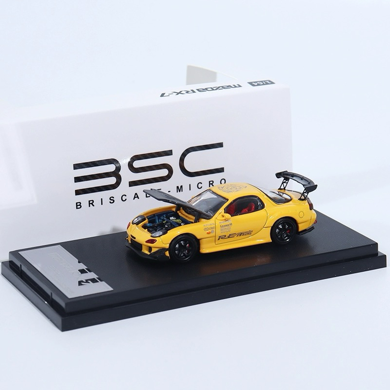 Jual BSC Briscale Micro 1:64 Mazda RX-7 FD3S RE Amemiya Yellow Black ...