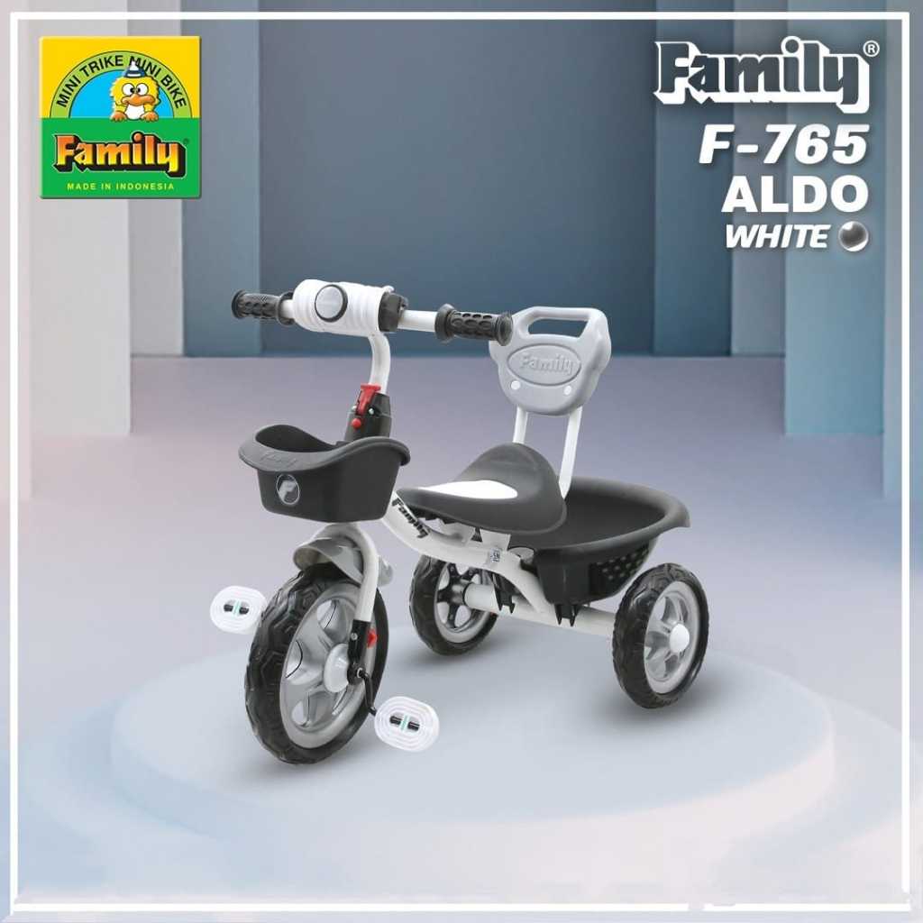 Jual Sepeda roda tiga Family 763 Alfa / 765 Aldo / 766 Alex | Shopee ...