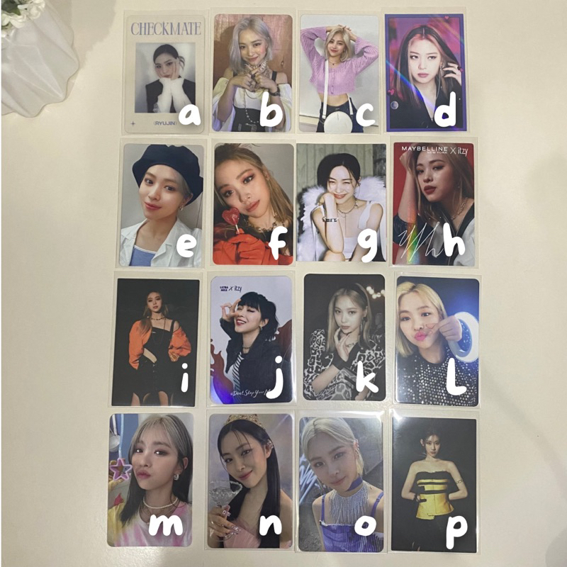 Jual photocard ITZY no bad days sticker, yeji ryujin chaeyoung lia yuna ...