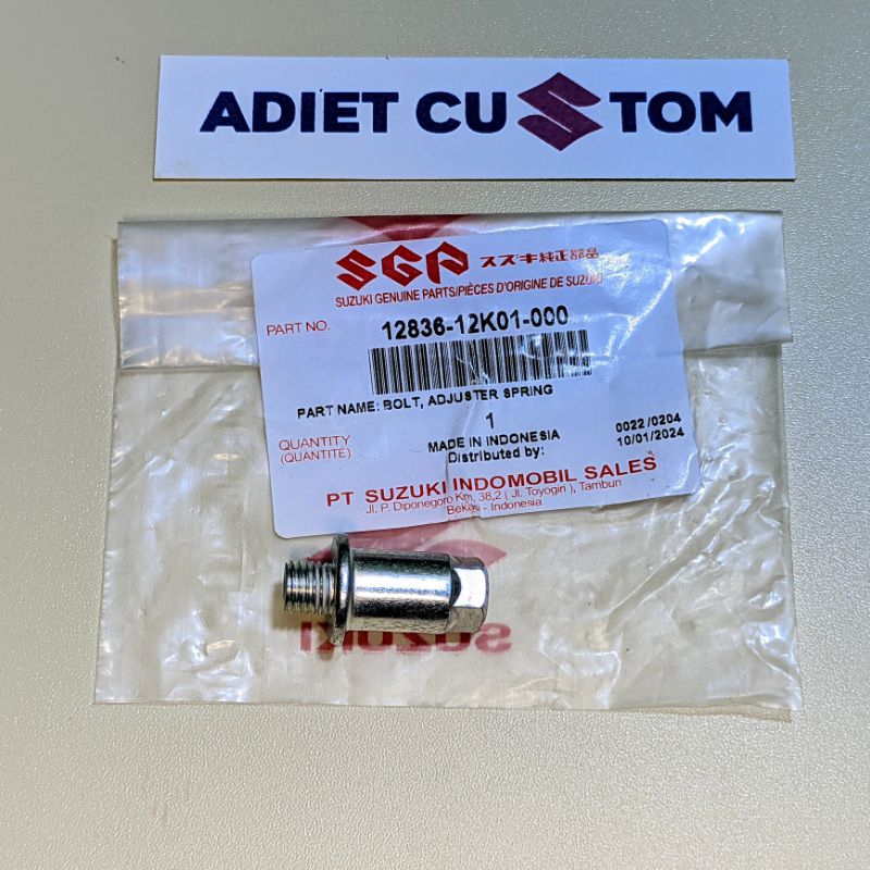 Jual Baut Stut tensioner Satria Fu Injeksi / Gsx 150 Original SGP 12836 ...