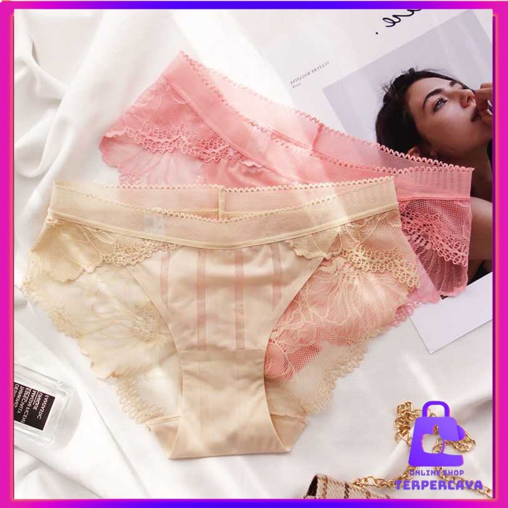 Jual OST Celana Dalam Wanita Renda 6438 Kolor Panties Sexy CD Segitiga ...