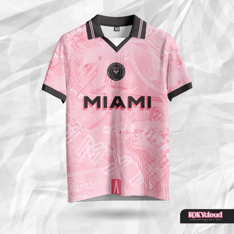 Jual Jersey retro inter Miami vintage bola baju Jersey new | Shopee ...