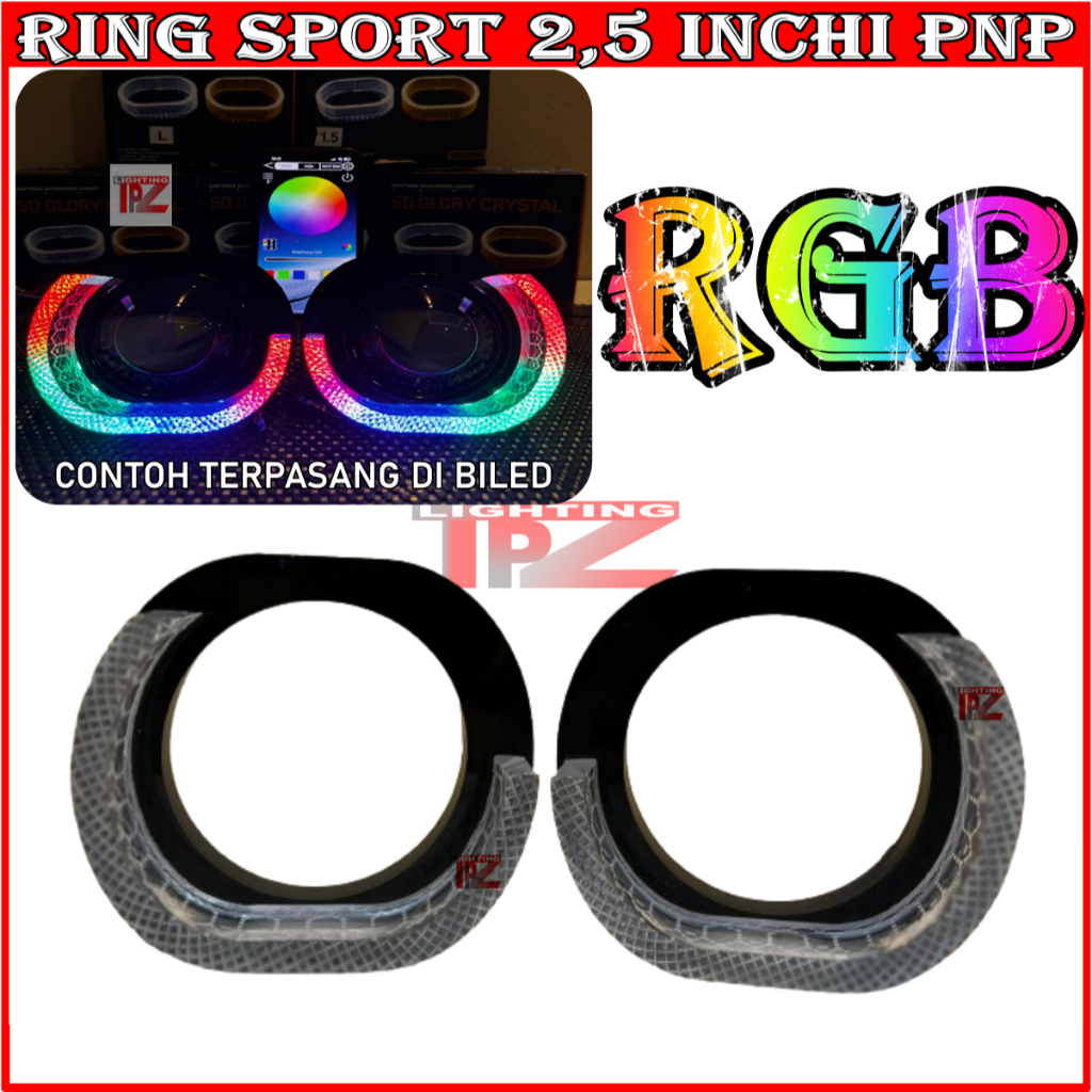 Jual Original Ring Akrilik App Premium Shroud Akrilik Inchi Angel Eye Matrix Rgb Shroud Bmw