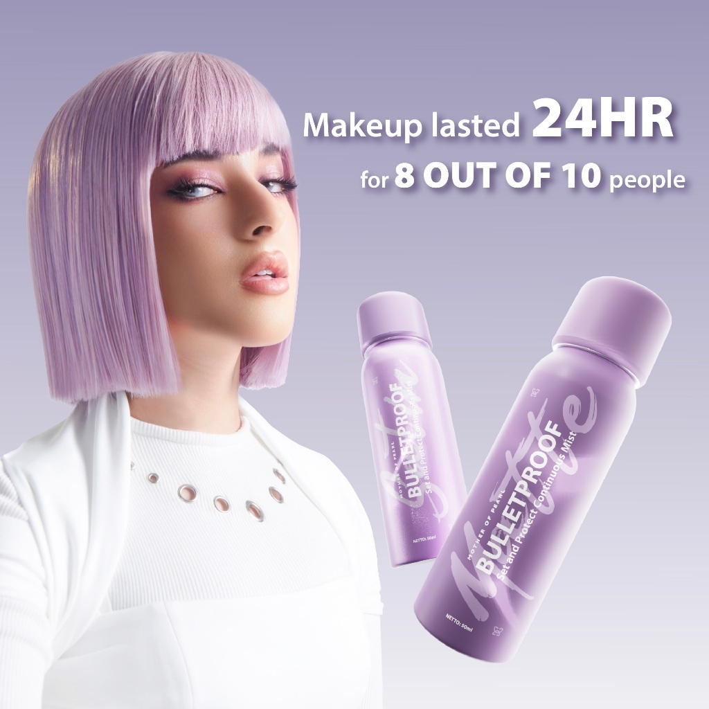 Jual Finishing Spray MOP Bulletproof Set and Protect Continuous Mist ...
