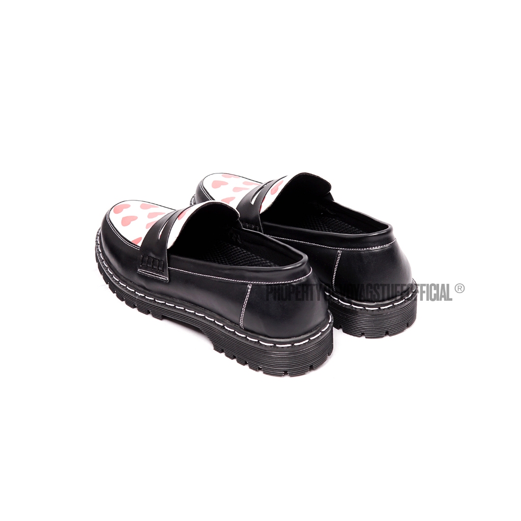 Jual Voyagstuffofficial - Hearts Sepatu Slip On Pria Penny Loafers ...