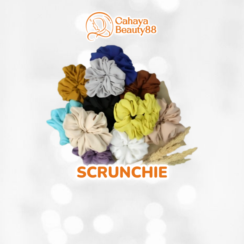Jual Ikat Rambut / Scrunchie / Cepol Hijab - Random | Shopee Indonesia