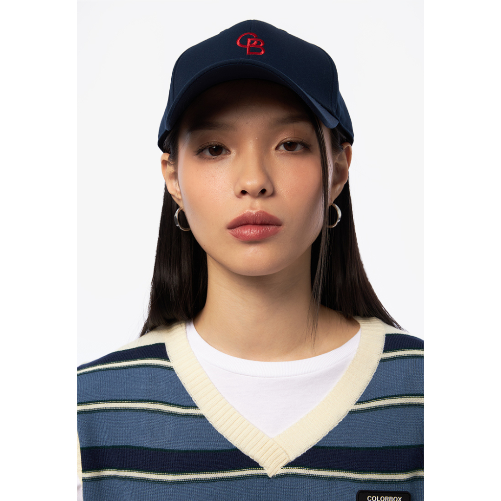 Jual COLORBOX Navy Embroidery Cap | Shopee Indonesia