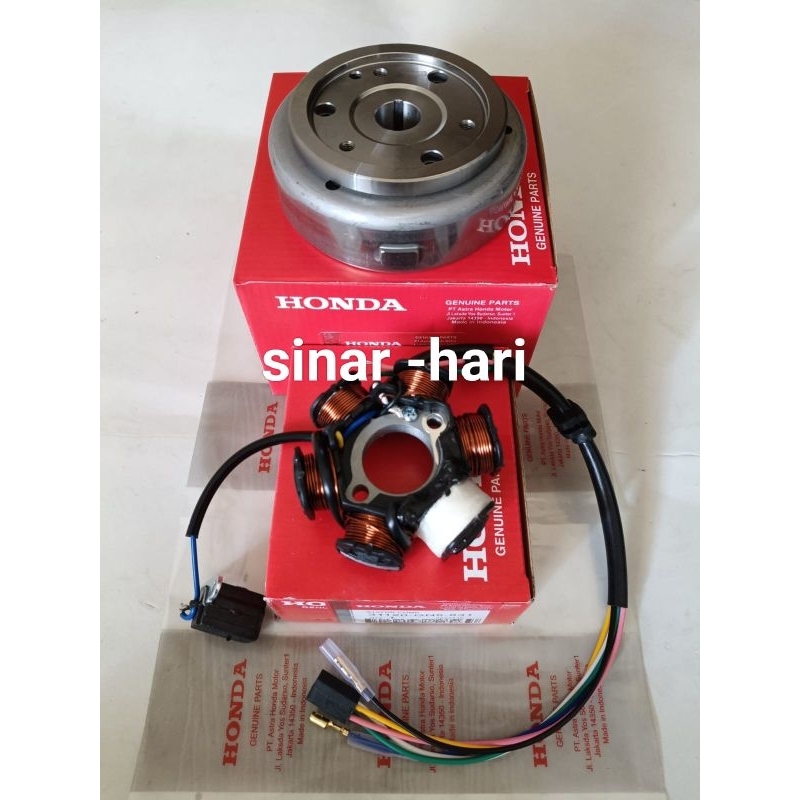 Jual MAGNET SPUL ASSY 2 ITEM (GN5+KEV) HONDA GREND ASTREA PRIMA LEGENDA ...