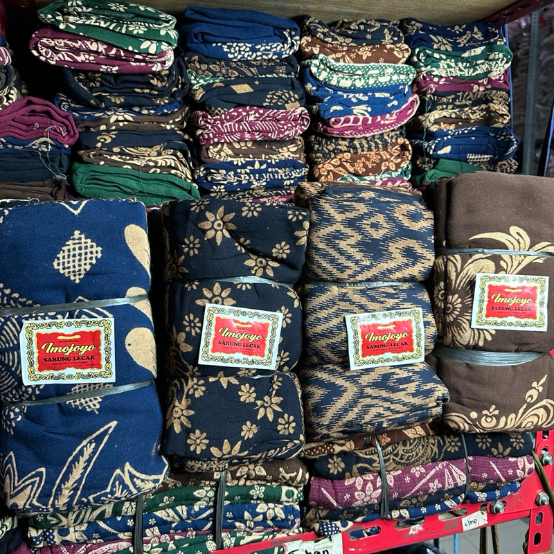 Jual Sarung Lecak Wanita Kain Santung Sarung Goyor Batik Santri ...