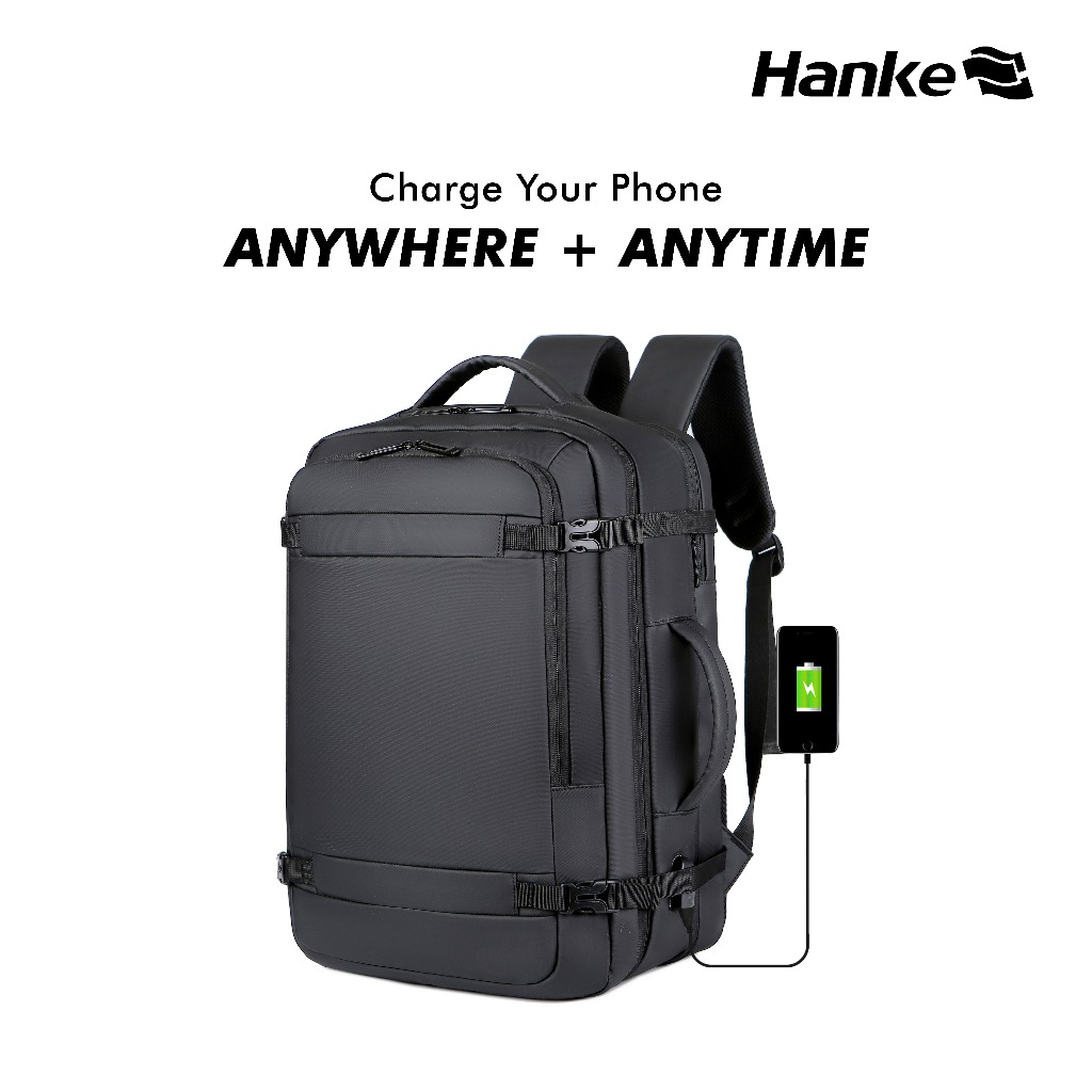 Jual Hanke Tas Ransel Laptop Backpack Nylon Unisex - BK1920 | Shopee ...