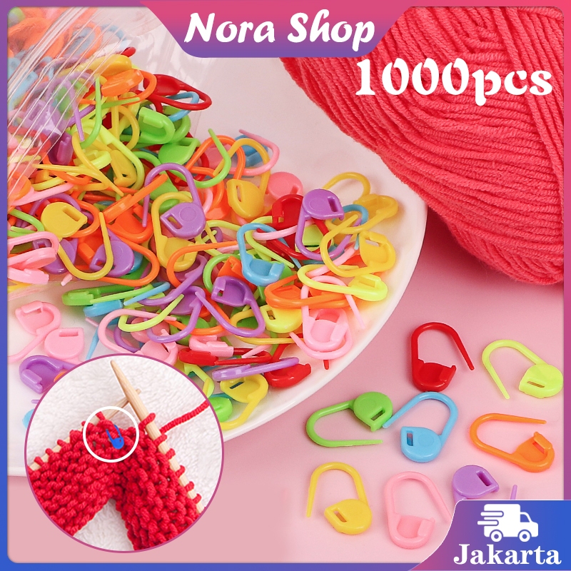 Jual 1000pcs Penanda Rajutan Peniti Penanda Rajut Penanda Jahitan ...