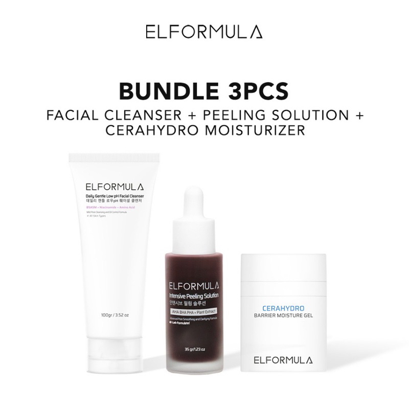 Jual Elformula intensive peeling solution serum AHA BHA PHA exfoliating ...