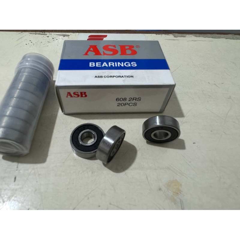 Jual LAKER BEARING SEPEDA BAGIAN DEPAN ASB 608 2RS | Shopee Indonesia