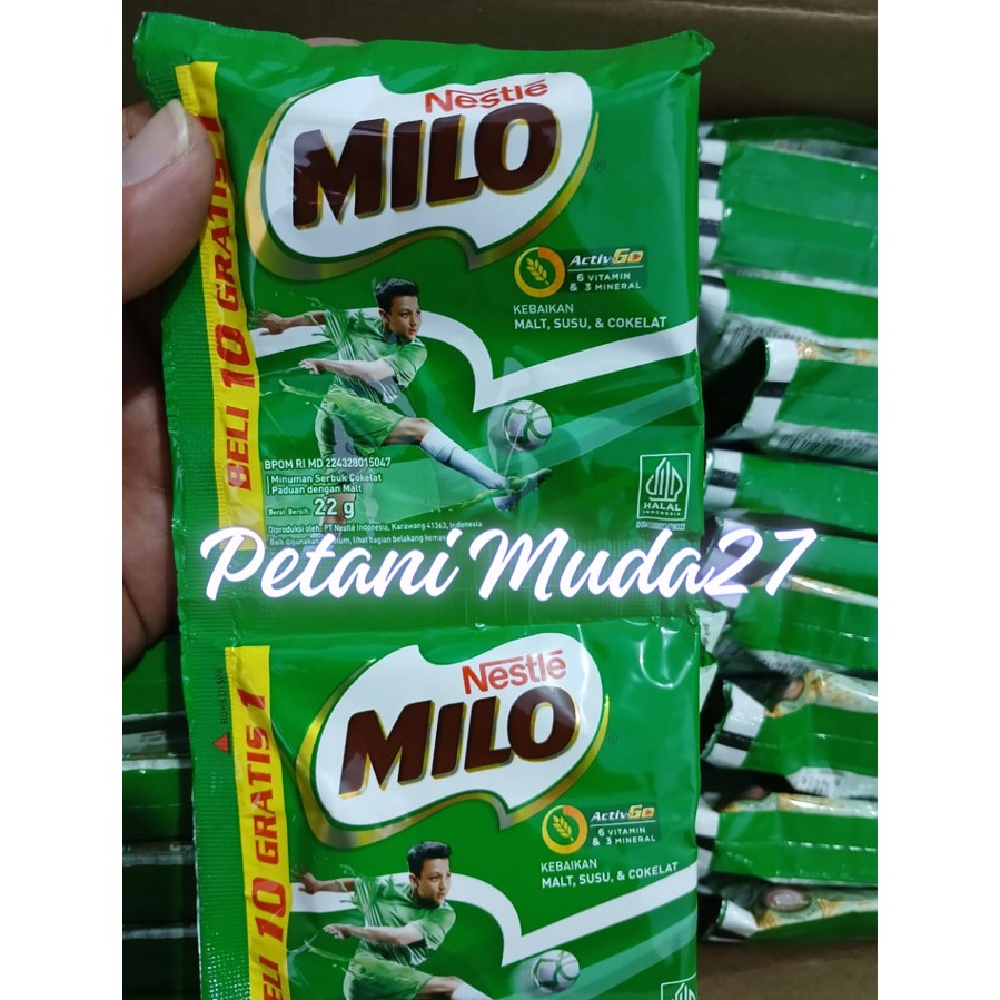 Jual Nestle Milo Kebaikan Malt, Susu & Cokelat - Sachet | Shopee Indonesia