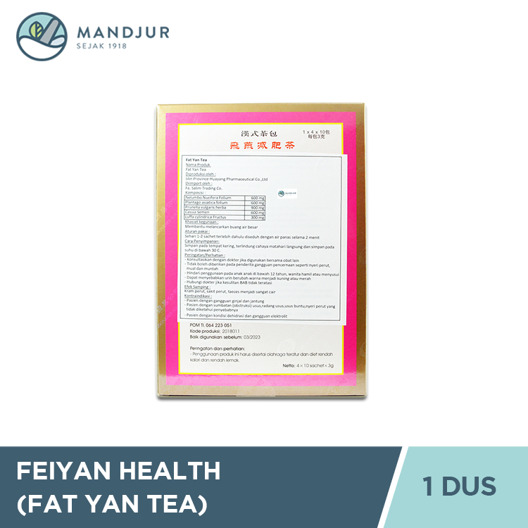 Jual Feiyan Health Tea (Fat Yan Tea) | Shopee Indonesia