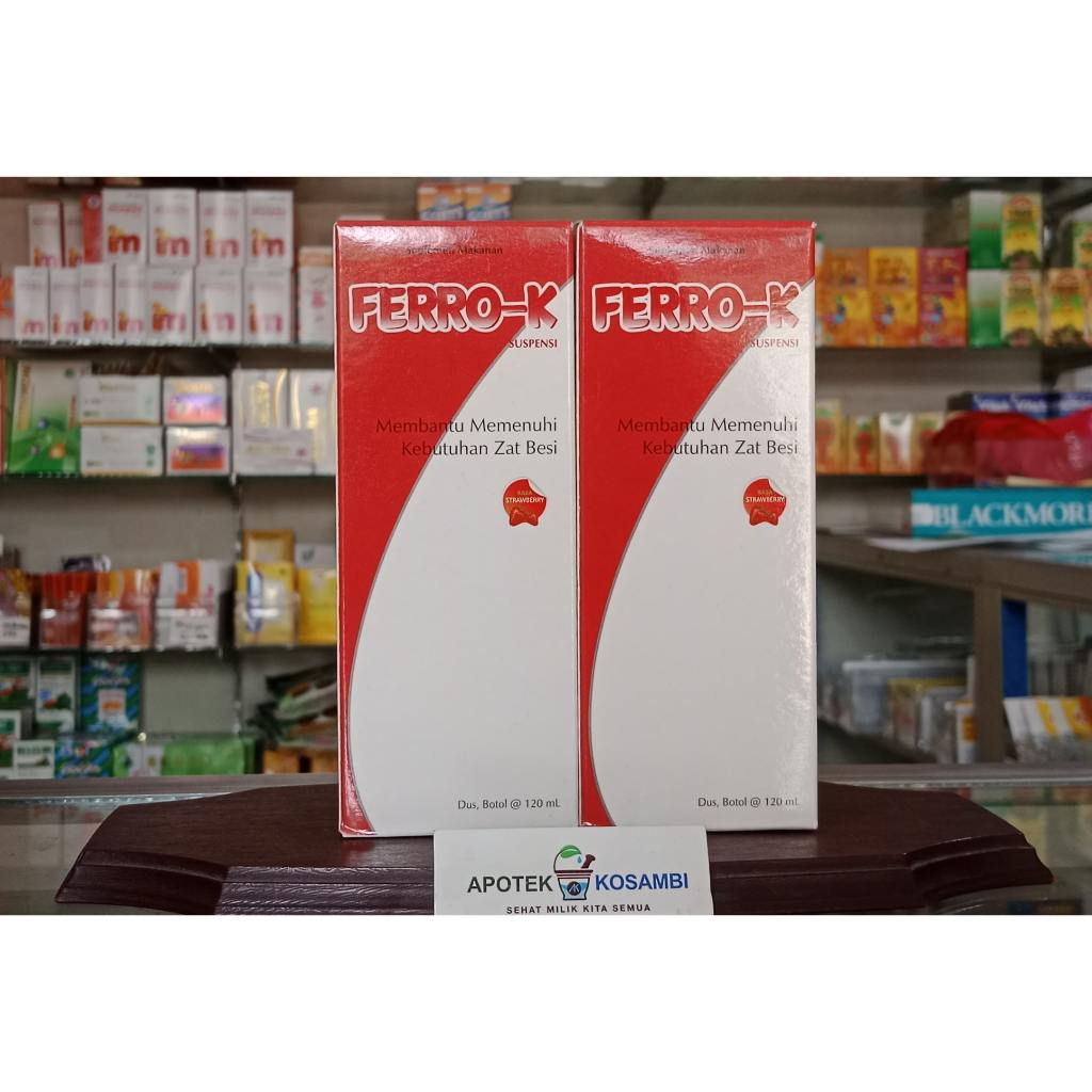 Jual FERRO-K SIRUP 120 ML | Shopee Indonesia