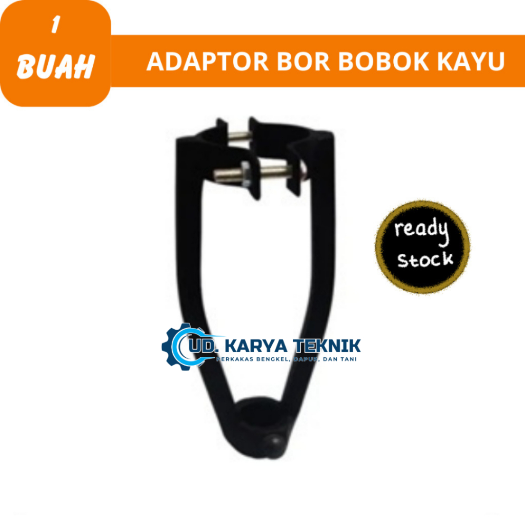 Jual Dudukan mesin bor tangan bobok kayu adaptor Adaptor bor bobok kayu ...