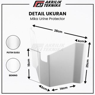 Jual Langsung Beliii Mika Urine Sekat Toilet Toto U57 dan U57m Urinoir ...