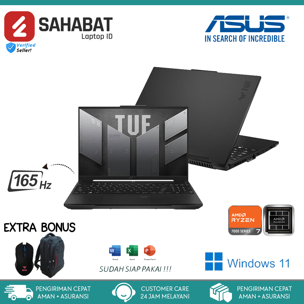 Jual Laptop Gaming - Asus Tuf A16 Fa617nt Advantage - Amd Ryzen 7 ...