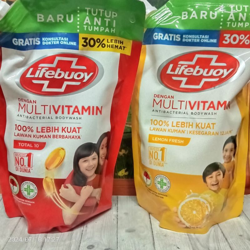 Jual Sabun Cair Lifebuoy Multivitamin Ml Shopee Indonesia