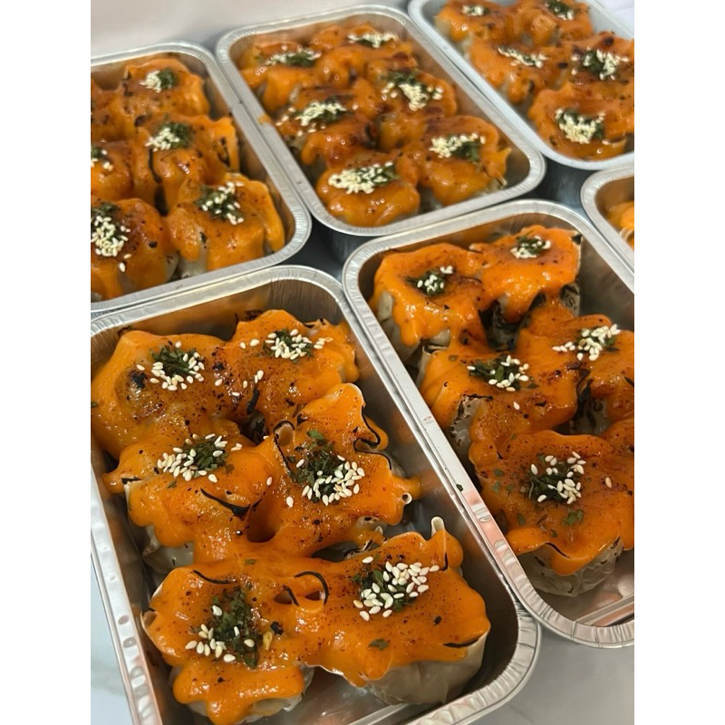 Dimsum Ayam Mentai dengan Topping Cantik