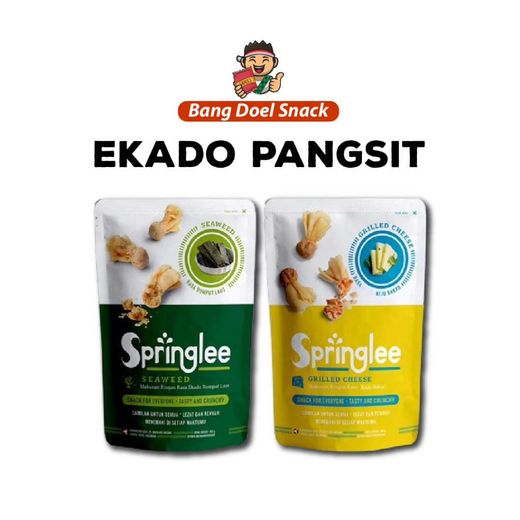 Jual Springlee - Ekado Pangsit Keju Bakar / Rumput Laut 70g & 100g ...