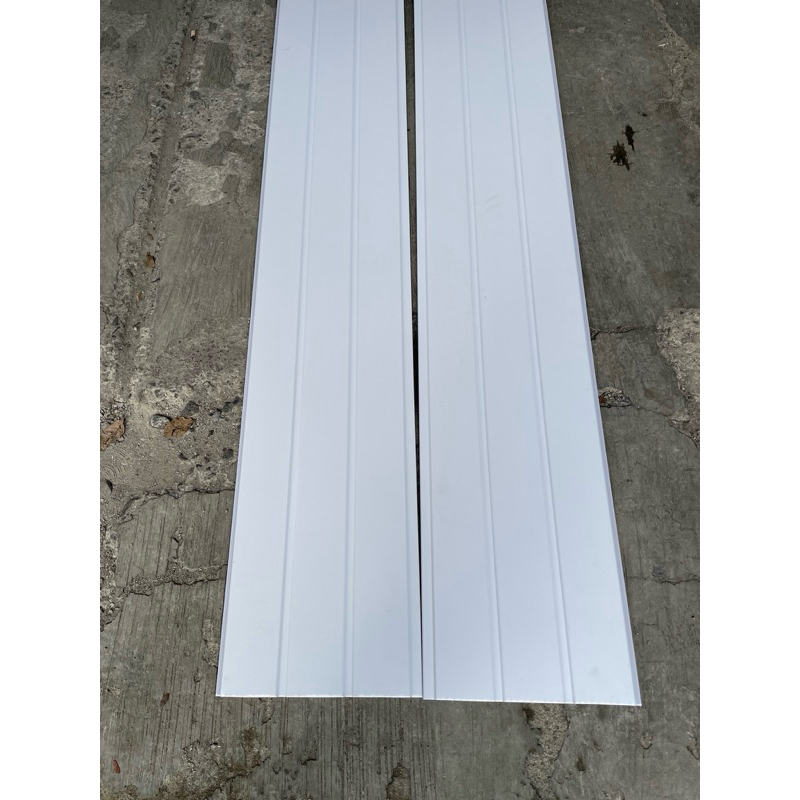 Jual Plafon pvc laminate putih serat kayu | Shopee Indonesia