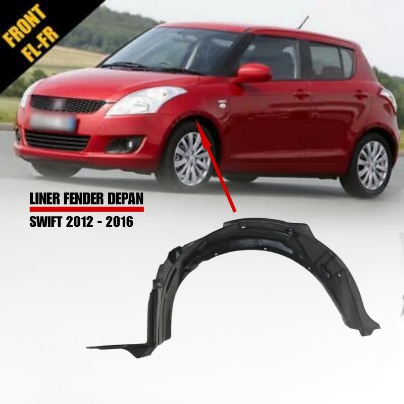 Jual Liner Fender Suzuki Swift 2012 - 2016 | Shopee Indonesia
