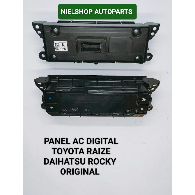 Jual Panel AC digital Mobil Toyota Raize, Daihatsu Rocky Original ...