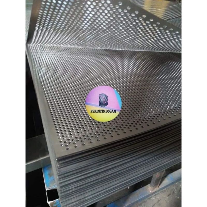 Jual Plat Lubang Besi Perforated 0.5 mm Lubang 0.5 mm 1 x 2 Meter ...