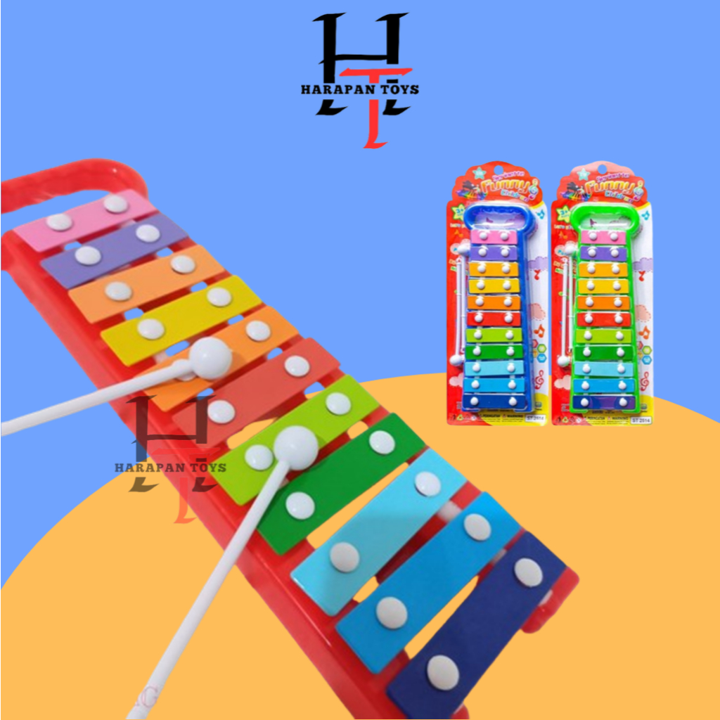 Jual Mainan Alat Musik Pukul Xylophone Anak Kids Music Toy Gamblang ...