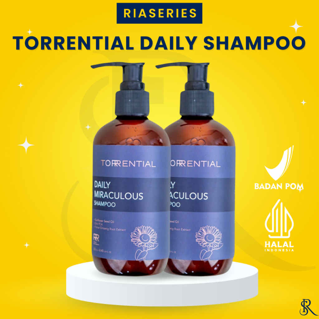 Jual TORRENTIAL Shampoo Anti Ketombe Bergaransi - Daily Miraculous
