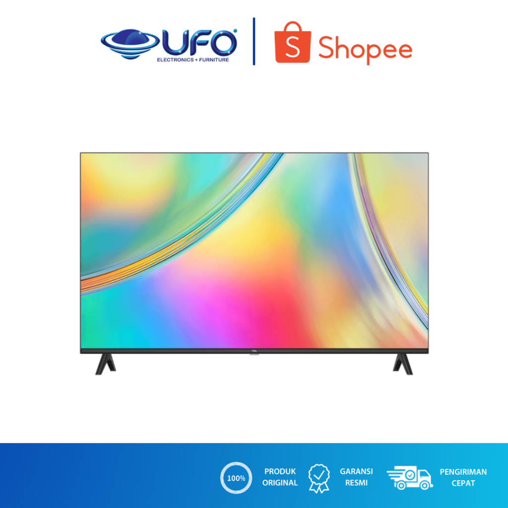 Jual TCL 43 INCH LED TV FRAMELESS ANDROID FULL HD 43S5400A | Shopee ...