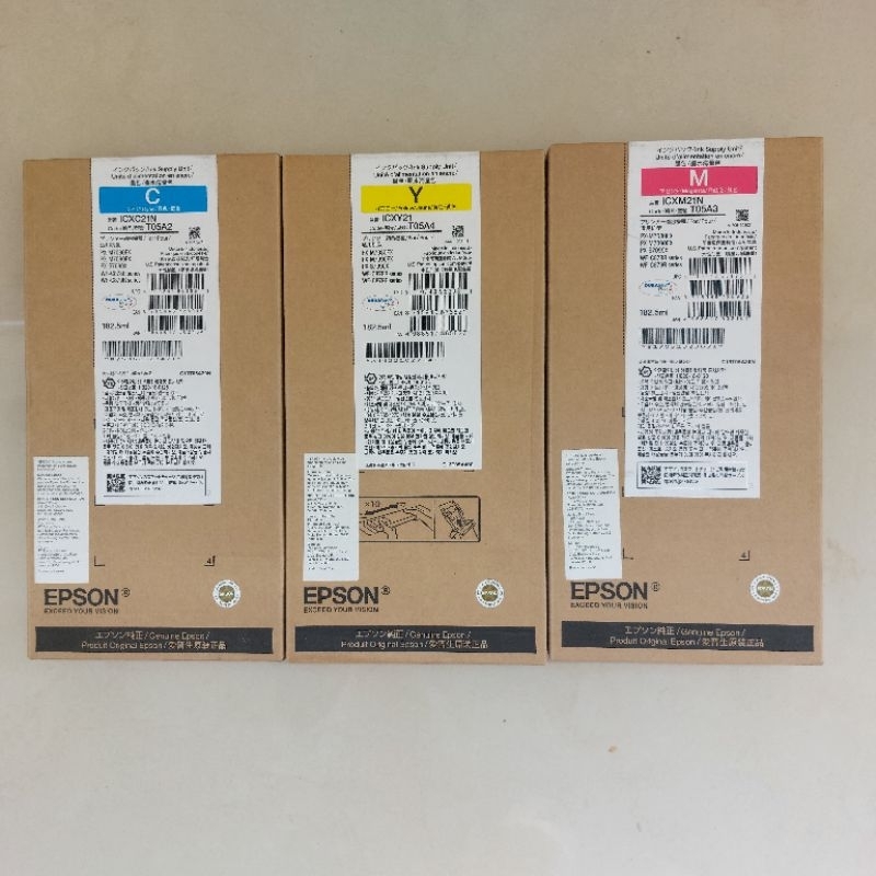 Jual Tinta Epson T01D Color WorkForce Pro WF-C579R LARGE 100%Original ...