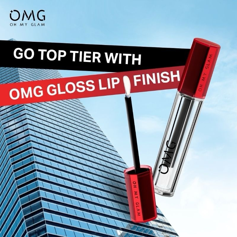 Jual OMG OH MY GLAM Gloss Lip Finish / OMG LIP GLOSS / OMG LIP VINYL