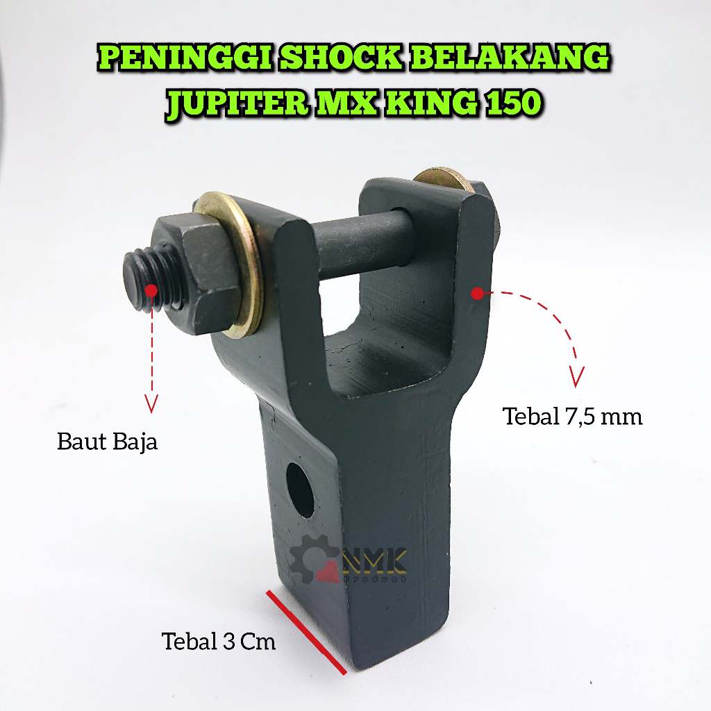 Jual Peninggi Shock Belakang Mx King Baut Baja Tebal Shopee Indonesia