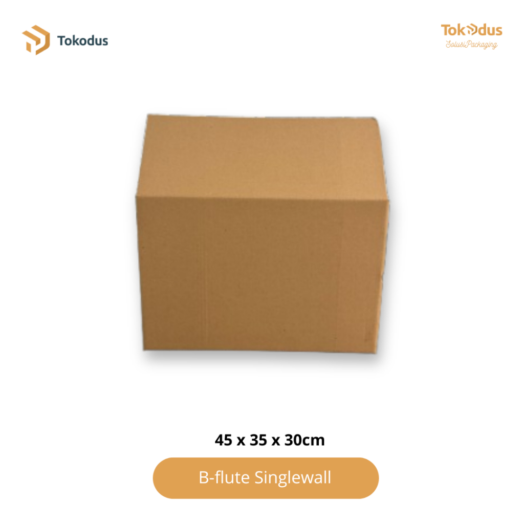 Jual Dus Box | Kardus Karton Polos Besar ukuran 45 x 35 x 30 cm ...