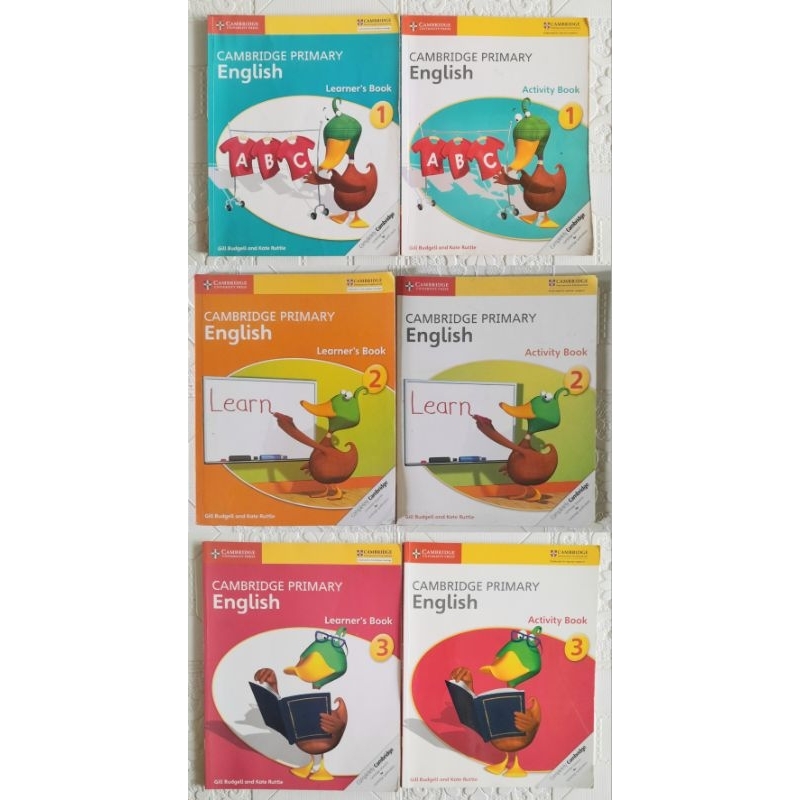 Jual Cambridge Primary English 1 2 3 Activity Book Learner's Book ...